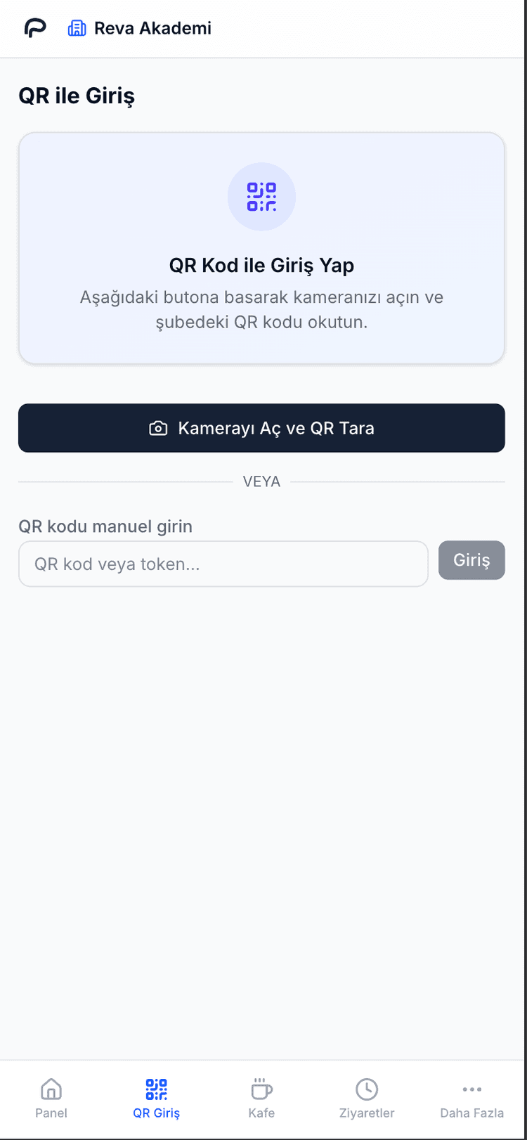 Veli Portalı — QR Giriş
